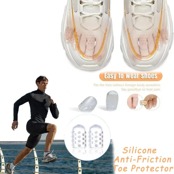 20pcs Toe Protectors Silicone Gel Caps for Corns Calluses Blisters Pain Relief, Soft Toe Sleeves Cushions - Image 3