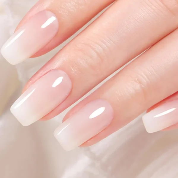 BORN PRETTY Milky White Gel Nail Polish 10ML Jelly White Translucent Natural Color Gel Polish Nail Art Manicure Varnish - Image 3