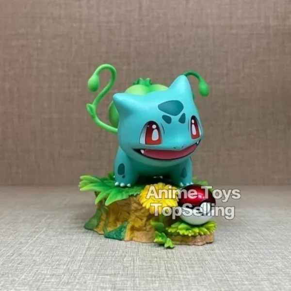 10cm/3.94in Anime Pokemon Figure Bulbasaur Action Figures Pvc Collection Model Toys for Children Gifts - Image 2