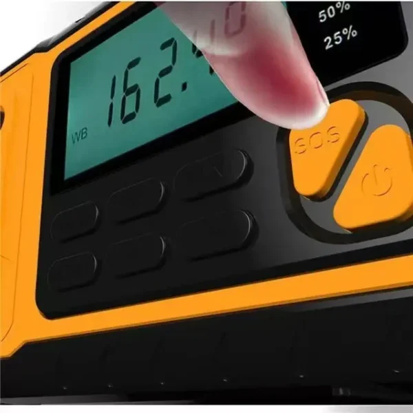 5000mAh Portable Emergency Solar Power Radio Hand Crank Charging AM/FM SW multi BAND Radio Led Reading Flashlight Power Bank - Image 4
