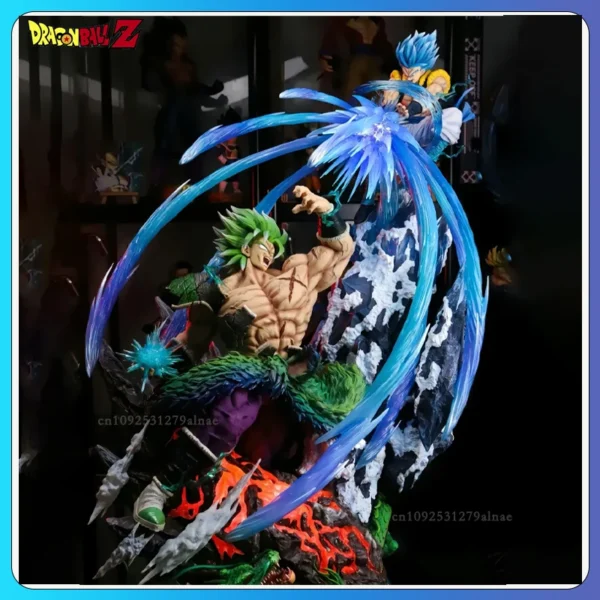 20cm Dragon Ball Broly Anime Figures Broly Vs Gogeta Figurine Model Pvc Statue Doll Collection Toy Decoration Christmas Toy Gift - Image 7