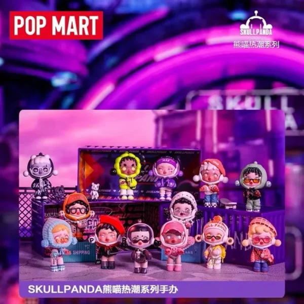 POP MART Skullpanda Panda Craze Series Blind Box Toys Guess Bag Mystery Box Mistery Caixa Action Figure Surpresa Cute Birthday - Image 3