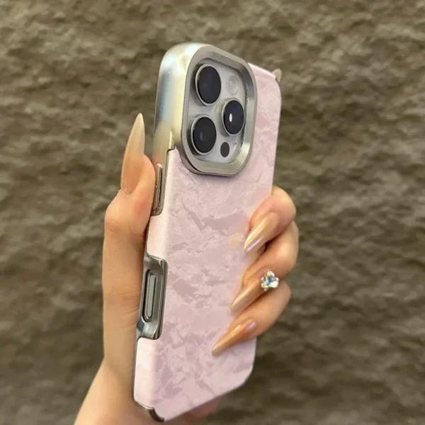 Soft Silicone Leather Snow Mountain Pattern Phone Case For iPhone 11 12 13 14 15 16 Pro Max Plus Shockproof Bumper Cover - Image 6