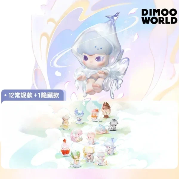 POP MART DIMOO Shapes in Nature Series Blind Box Mystery Box Guess Bag Toys Doll Anime Figure Desktop Ornaments Collection - Image 4