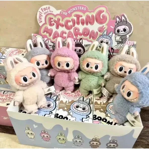 POP MART LABUBU THE MONSTERS - Exciting Macaron Vinyl Face Surprise Mystery Box Guess bag Blind Box Toys Anime Action Figure - Image 3