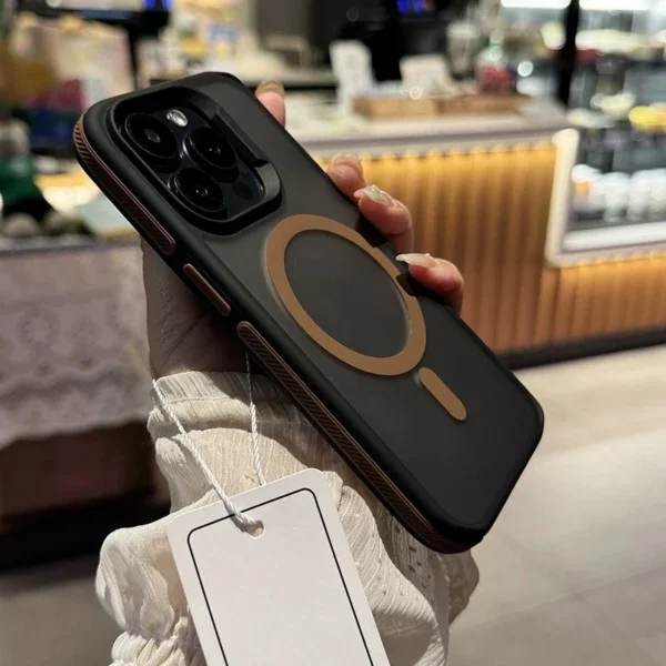 Luxury Magsafe Matte Phone Case For iPhone 11 12 13 14 15 16 17 Pro Max Plus Air Magnetic Bumper Back Cases Cover - Image 4