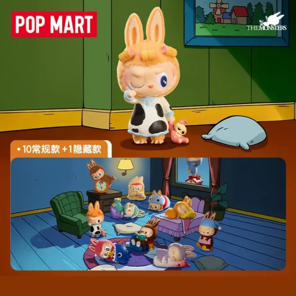 POPMART LABUBU THE MONSTERS 1:00 A.M. Series Mystery Box Genuine Blind Box Guess Toys Bag Ornament Figurines Home Decor Desktop - Image 3