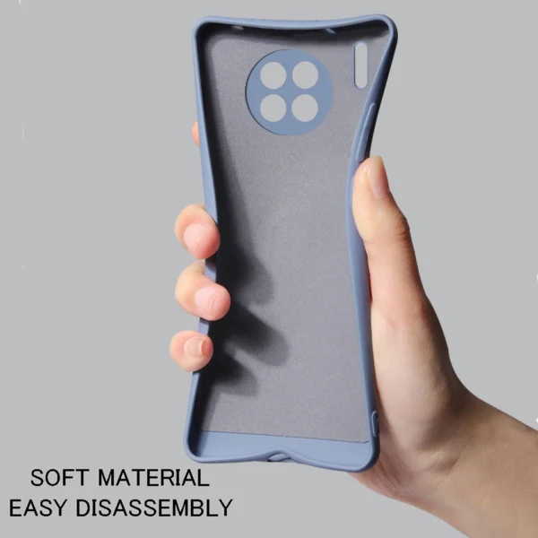 Ring Holder Magnetic Case For Samsung Galaxy S21 S22 Ultra S20 S21 FE S10 Plus Note 20 S9 Plus Soft Liquid Silicone Stand Cover - Image 5