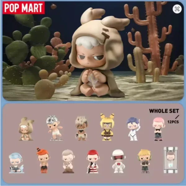 POP MART KUBO City of Sunset Series Genuine Blind Box Mystery Box Ornaments Figurines Home Decor Desktop Model Dolls Gilrs Gift - Image 2