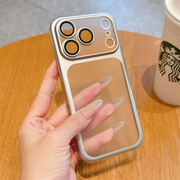 Official Cosmic Orange Plating Frosted Translucent Thin Phone Case For iPhone 17 Pro Max Air Series Bumper Cover for 17 Pro Case - Image 3