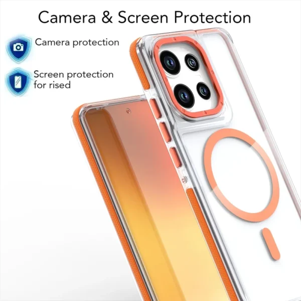 Luxury Shockproof Magnetic Clear Case for Motorola Moto Edge 60 50 Fusion 50 Pro 50 Neo G86 G56 G15 G05 G55 G24 5G Magsafe Cover - Image 4