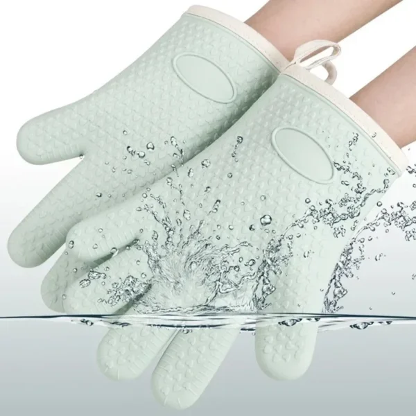 1 Piece Anti-Heat Hand Cover, Heat-Insulating Thickened Silicone, Specially Designed For Kitchen Ovens - Image 3