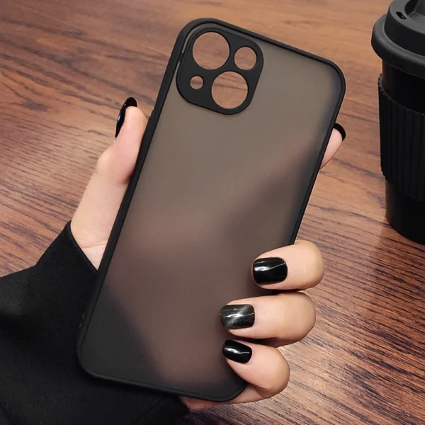 Luxury Shockproof Matte Phone Case For iPhone 15 14 13 12 11 16 Pro Max XR XS X 7 8 Plus Bumper Transparent Cover - Image 5