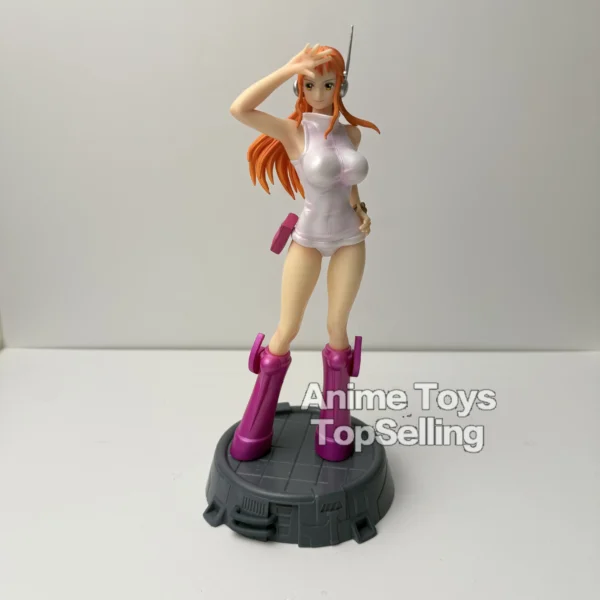 26cm/10.23in Anime One Piece Action Figure Robin Figure Nami Figure PVC Toys Statue Model Collectible Toys Gifts - Image 5