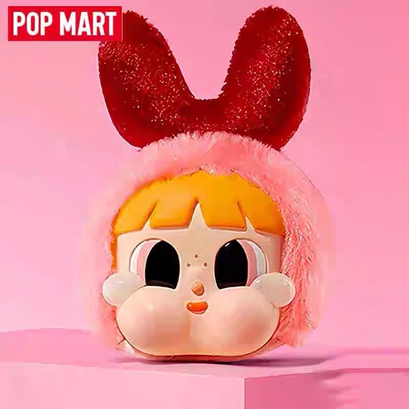 kf-S973b1e1f11484d5f8193b8fd074b51a9P POP MART CRYBABY x Powerpuff Girls Series - Vinyl Face Plush Blind Box Mystery Box Guess Bag Cute Anime Figure Toys Doll - Image 1