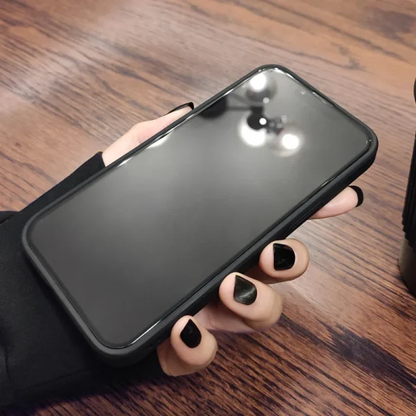 Luxury Shockproof Matte Phone Case For iPhone 15 14 13 12 11 16 Pro Max XR XS X 7 8 Plus Bumper Transparent Cover - Image 2