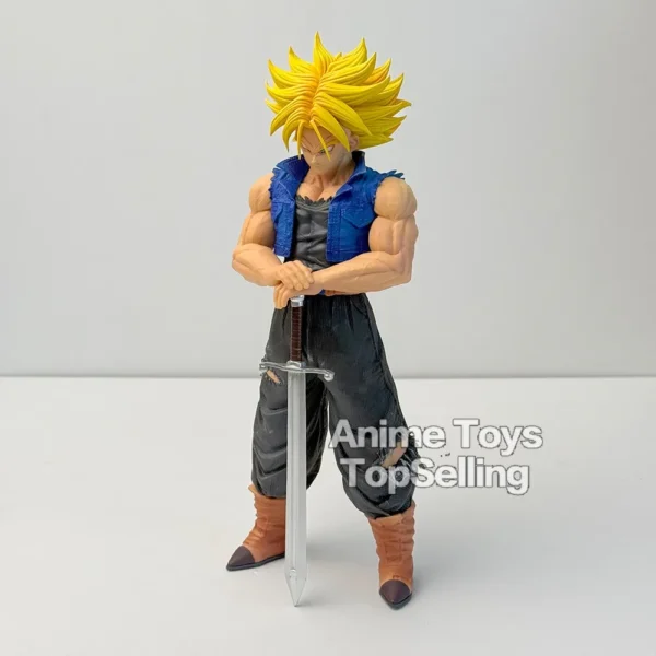 25cm/9.84in Anime Dragon Ball Z Trunks Figure Future Trunks Action Figures MPVC Statue Collection Model Toys for Children Gifts - Image 3