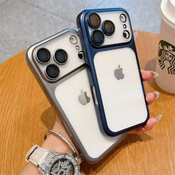 Official Cosmic Orange Plating Frosted Translucent Thin Phone Case For iPhone 17 Pro Max Air Series Bumper Cover for 17 Pro Case - Image 5