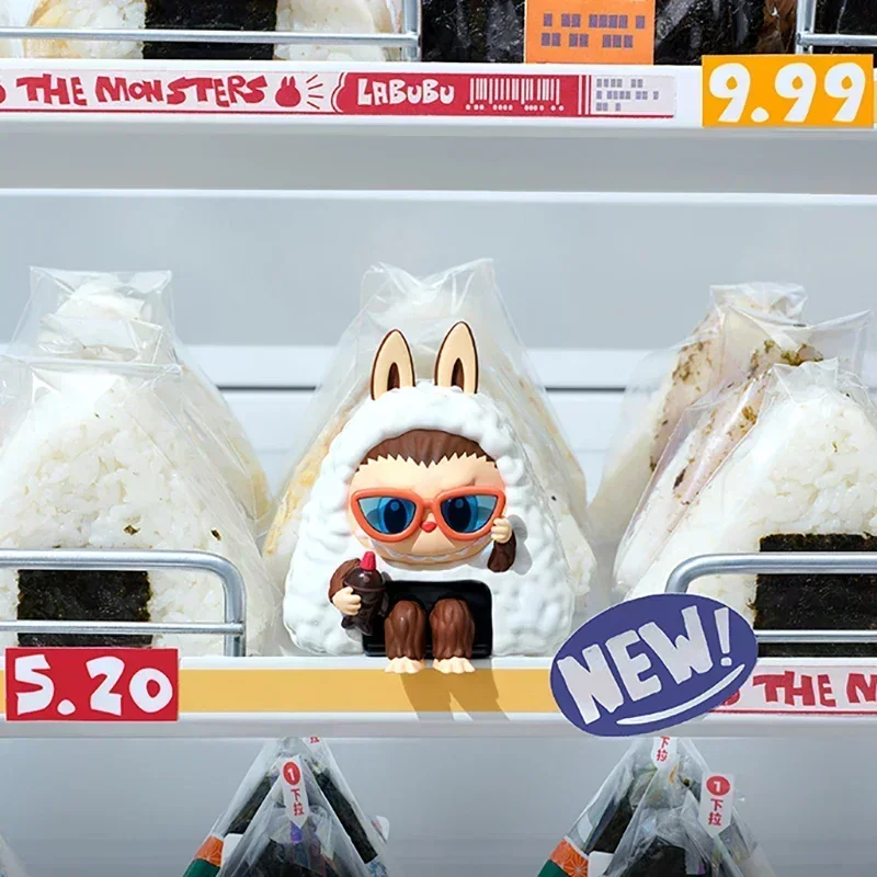 kf-S9b67c6ba928f4507b99114e3c566b520i POPMART THE LABUBU MONSTERS WACKY MART Series Blind Box Anime Action Figure Guess Bag Ornament Figurines Dolls Model Girls - Image 1