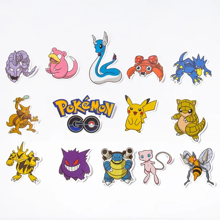 50PCS Anime Pokemon Cute Stickers Graffiti Decoration DIY Skateboard Phone Fridge Bike Cartoon Decals Sticker for Kid Toy Gift - Image 6