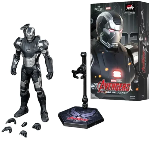 ZD Toys Iron Man MK15 MK16 War Machine MK2 Action Figure Iron Man Mk47 MK35 Red Snapper 1/10 Scale Iron Man Collections Gift - Image 5