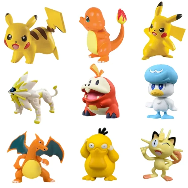 Pokeball Pokemon Figurine Elf Ball Anime Figure Cartoons Pikachu Charizard Pocket Monster Pet Anime Action Model Toy Kids Gifts - Image 3