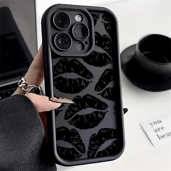Sexy Girl Lips Phone Case For iPhone 13 11 15 14 12 16 Pro Max Funda iPhone 17 Pro XR XS X 7 8 Plus SE Candy Heart Soft Cover - Image 5
