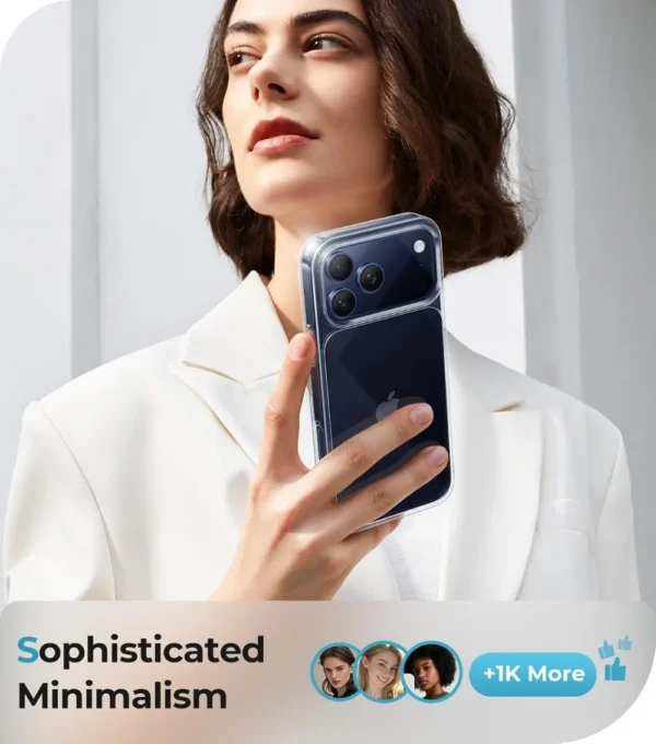 Crystal Clear Anti-Yellowing Transparent Phone Case for iPhone 17 Pro Max 17 Air 16 Pro 15 14 13 12 11 Shockproof Bumper Cover - Image 6