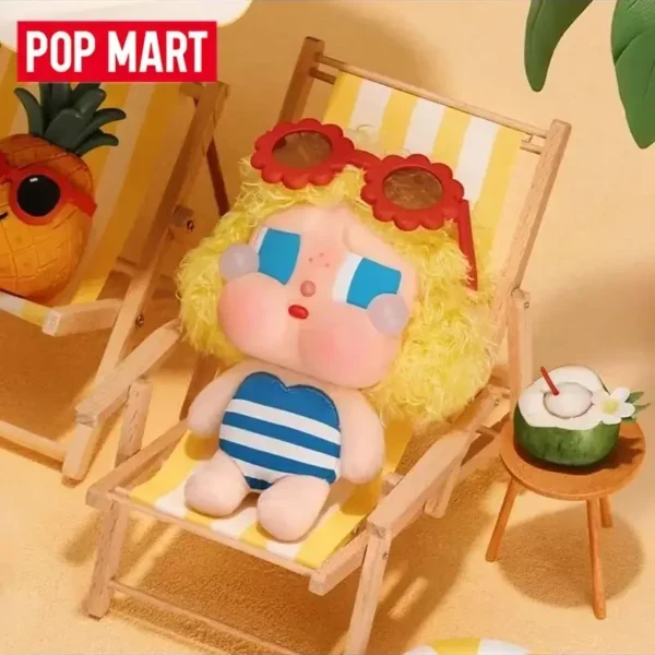 POP MART CRYBABY Vacation Mode On Series Vinyl Mystery Box Genuine Blind Box Guess Toys Bag Ornament Figurine Home Decor Desktop - Image 3