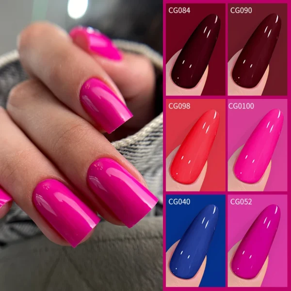 BORN PRETTY 10ml Blood Red Gel Nail Polish Semi Permanent Soak Off UV LED Varnish Design Halloween Festival Nail Supplies 1/6pcs - Image 3