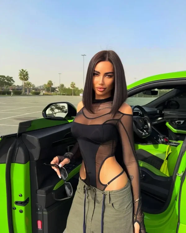 Ellolace Sexy Lingerie To Catch Bodysuit Hollow on Side Off The Shoulder Top Crotchless Body Sissy Youth Girls' Costume Stocking - Image 5