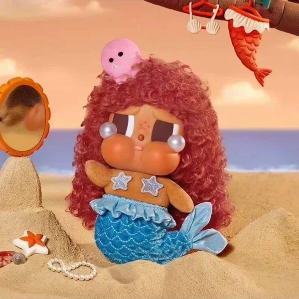 POP MART CRYBABY Vacation Mode On Series Vinyl Mystery Box Genuine Blind Box Guess Toys Bag Ornament Figurine Home Decor Desktop - Image 2