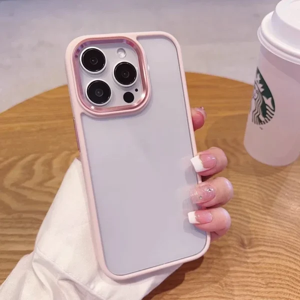 Luxury Transparent Phone Case For iPhone 11 12 13 14 15 16 17 Pro Max Plus Air Clear Shockproof Bumper Cases Cover - Image 5