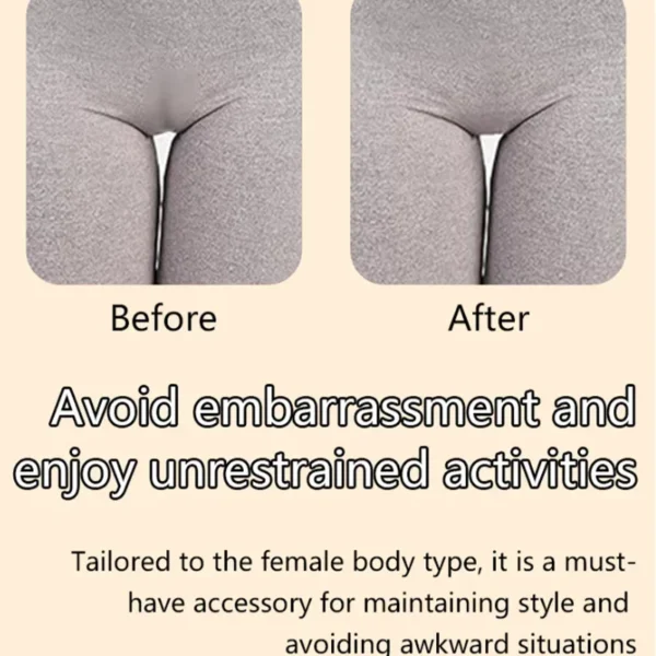 Women Invisible Concealer Panties Silicone Reusable for Swimsuit Underwear Camel Toe Leggings Privacy Stickiness Self-Adhesive - Image 3