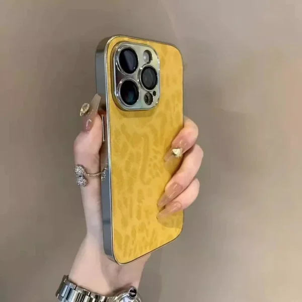 Luxury Leopard Print Phone Case For iPhone 11 12 13 14 15 16 17 Pro Max Plus Air Shockproof Bumber Cases Cover - Image 6