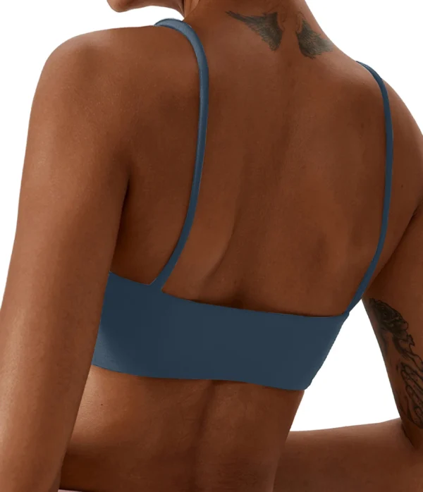 Super soft fabric back cross sports bra fitness top women's high-quality yoga clothes women's fitness running bra fitness yoga b - Image 4