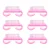 6pcs pink