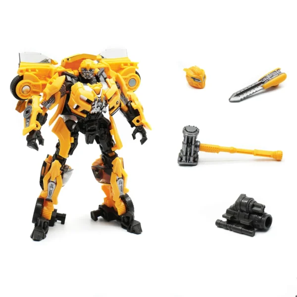 Transformation Robot Toys Car Alloy Plastic Anime Movie Bumblee Action Figure Series Children Birthday Gift - Image 2