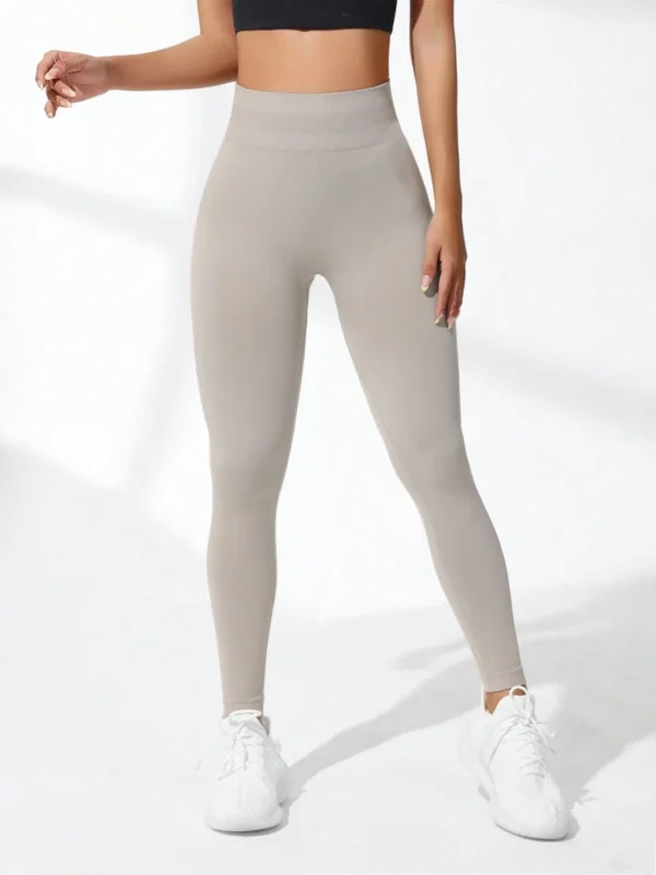 Women's High Waist Yoga Leggings Seamless High Stretchy Butt Lifting Breathable Sports Pants for Women Gym Leggings - Image 2