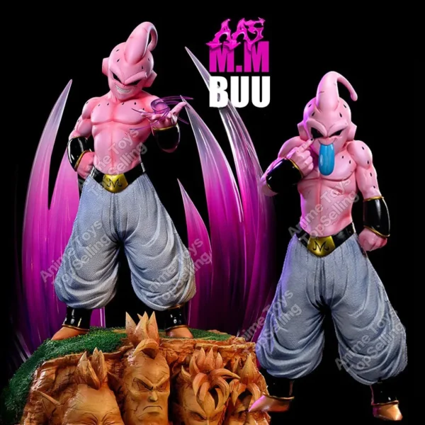 7.48in/19cm Anime Dragon Ball Figure Majin Buu Figurine PVC Action Figures Collection Model Toys Gifts - Image 1