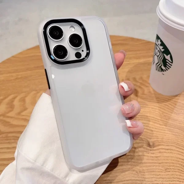 Luxury Transparent Phone Case For iPhone 11 12 13 14 15 16 17 Pro Max Plus Air Clear Shockproof Bumper Cases Cover - Image 4