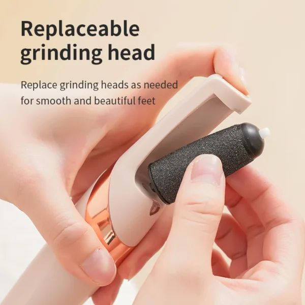 Electric Foot Grinder Automatic Foot Callus Rubbing Pedicure Dead Skin Callus Remover for Foot Rechargeable Foot Beauty Machine - Image 3