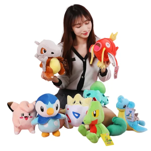 Original Pokemon Plush Toy Pikachu Snorlax Bulbasaur Gengar Kyogre Piplup Charizard Plush Stuffed Doll Toy Kid Gift - Image 2