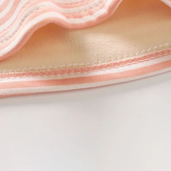 Baby Warm Clothing Set Fleece Lined Children Boys Girls Striped Underwear Sleepwear Set Ideal for Home Pajamas Autumn Winter - Image 5