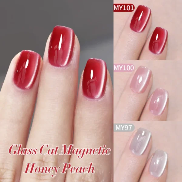 BORN PRETTY 10ml Silver Water Light Cat Magnetic Gel Nail Polish Nail Supplies Vernis Semi Permanent Gel for Fall Winter Nails - Image 5