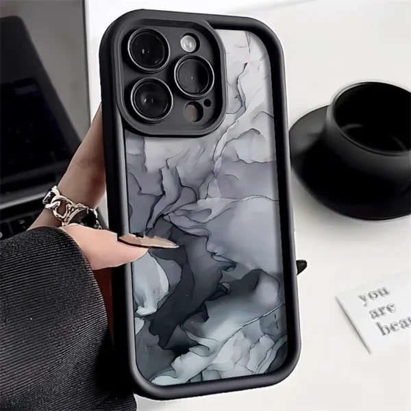 Marble Case For iPhone 16 Pro Max Case iPhone 13 15 11 17 12 14 Pro Max XR 7 8 Plus SE Shockproof Soft TPU Silicone Phone Cover - Image 4