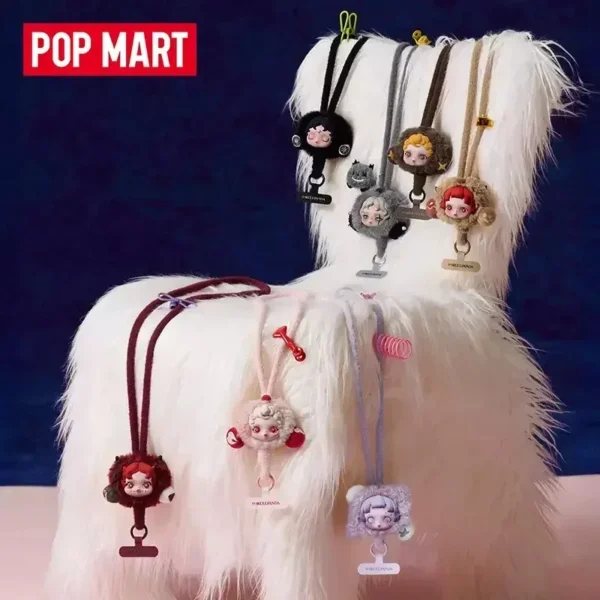 POPMART SKULLPANDA YOU FOUND ME Series Mobile Phone Lanyard Blind Box Anime Figure Guess Bag Ornament Figurines Dolls Model Gift - Image 3