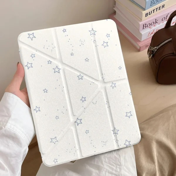 For iPad Air 5 4 3 A16 11th M3 iPad Pro 11 12.9 13 10 Gen 10.5 10.2 9th 8th 6th 5th 9.7" Mini 7 6 Smart Case With Pen Holder - Image 2