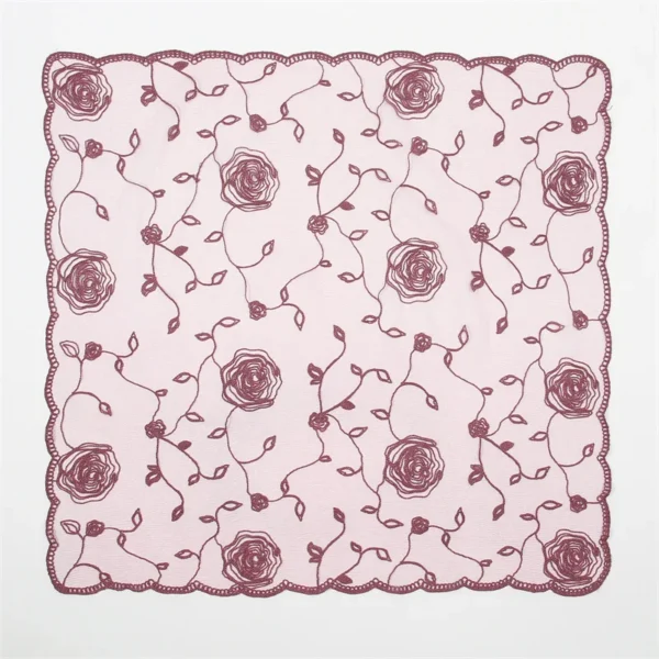 Women Hijab Wrap Shawl Flower Lace Scarves Lady Fashion Wedding Headscarves Female Spring Summer Photo Props Accessories 2024 - Image 5