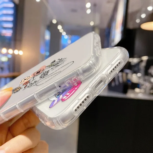 For iPhone 15 16 Pro Max Case For iPhone 11 13 14 Pro Max 13 12 Mini 7 8 XR XS X SE 3 Abstract Line Face Aesthetic Phone Cover - Image 5